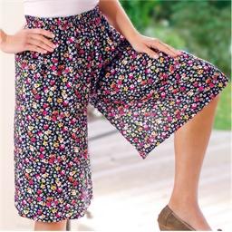 Jupe-culotte fleurie - taille M